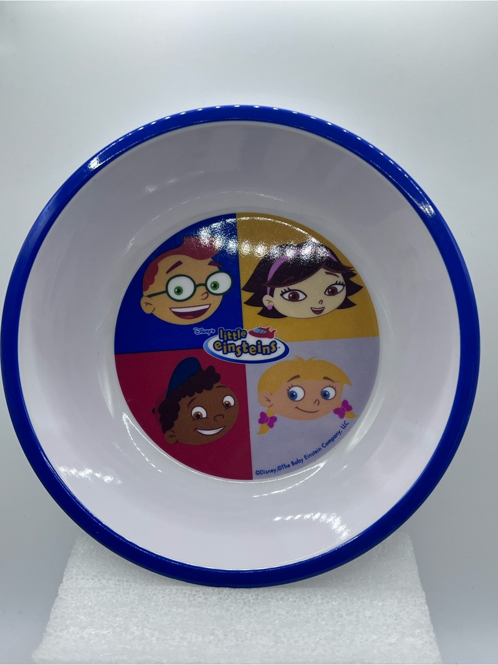 Disney Little Einsteins Plastic Melamine Kids Cereal Bowl Zack Designs Rare